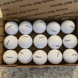 15 Titleist Velocity Golf Balls